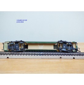 JEP 5662 wagon couvert à bagages à guérite  SNCF  