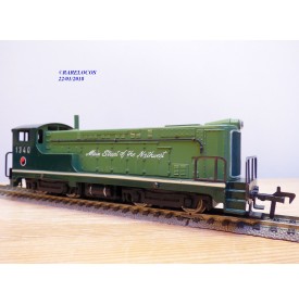 FLEISCHMANN 1340 G, loco diesel Baldwin verte Northern Pacific   1340  