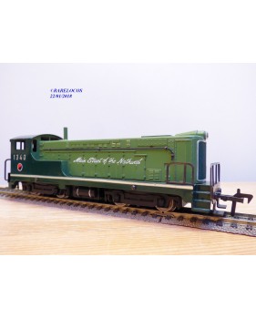FLEISCHMANN 1340 G, loco diesel Baldwin verte Northern Pacific   1340  