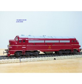 LONG 500, locomotive diesel A1A A1A  NOHAB série My  N° 1101   DSB 