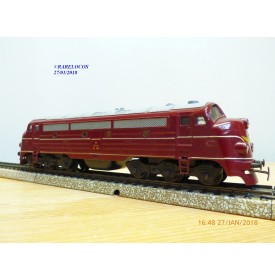 LONG 500, locomotive diesel A1A A1A  NOHAB série My  N° 1101   DSB 
