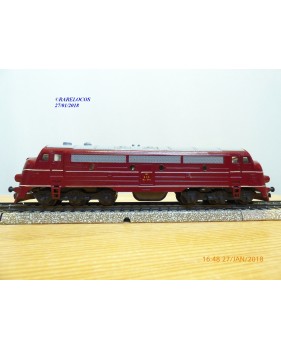 LONG 500, locomotive diesel A1A A1A  NOHAB série My  N° 1101   DSB   BO