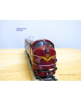 LONG 500, locomotive diesel A1A A1A  NOHAB série My  N° 1101   DSB 