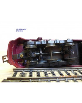 LONG 500, locomotive diesel A1A A1A  NOHAB série My  N° 1101   DSB   BO