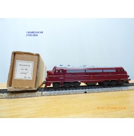 LONG 500, locomotive diesel A1A A1A  NOHAB série My  N° 1101   DSB   BO