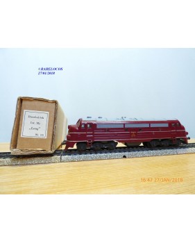 LONG 500, locomotive diesel A1A A1A  NOHAB série My  N° 1101   DSB   BO