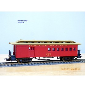 RIVAROSSI V ABZ voiture grandes lignes mixte 1/2 ème Cl. type ABz FS 