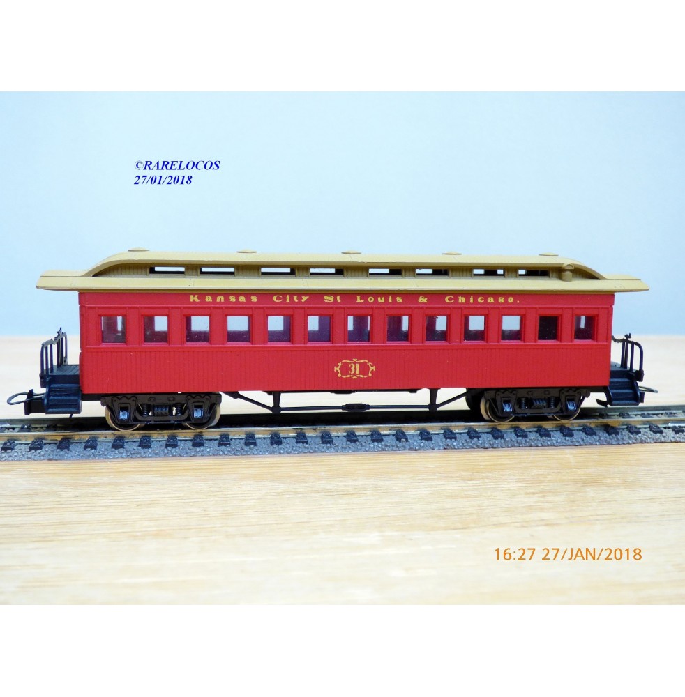 RIVAROSSI V ABZ voiture grandes lignes mixte 1/2 ème Cl. type ABz FS 