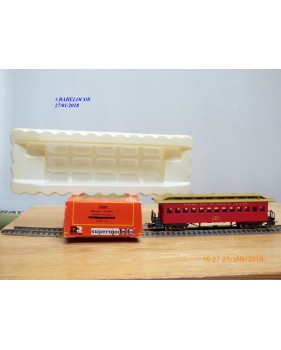 RIVAROSSI  2997,  voiture ( coach ) ancienne  Kansas City Saint Louis & Chicago   BO