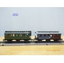FLEISCHMANN ( pour Märklin ) 4881, coffret   Personenzug der  Preussischen Staatsbahnen KPEV     BO
