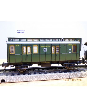 FLEISCHMANN ( pour Märklin ) 4881, coffret   Personenzug der  Preussischen Staatsbahnen KPEV     BO