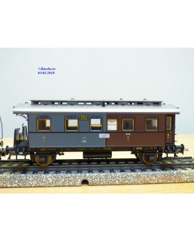 FLEISCHMANN ( pour Märklin ) 4881, coffret   Personenzug der  Preussischen Staatsbahnen KPEV     BO
