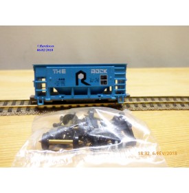 ROUNDHOUSE 35204, wagon trémie à grains AXTELL BO