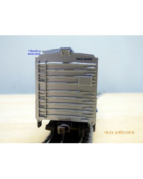 ROUNDHOUSE 20408, wagon couvert de 40' ( Single door box car )   B&O    Neuf   BO