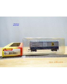 ROUNDHOUSE 20408, wagon couvert de 40' ( Single door box car )   B&O    Neuf   BO