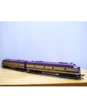 RIVAROSSI 1945, locos diesel EMD E8 A  ATLANTIC COAST LINE    neuf   BO