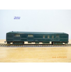 AC Gilbert / American Flyer  121, fourgon postal (baggage mail ) grande lignes  US 