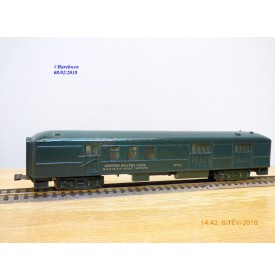 AC Gilbert / American Flyer  121, fourgon postal (baggage mail ) grande lignes  US 