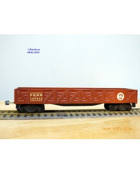 AC Gilbert / American Flyer  118, wagon tombereau  à bogies (gondola ) US 