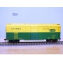 ROUNDHOUSE 20406, wagon couvert de 40' ( Single door box car )  C St P M&O    Neuf    BO