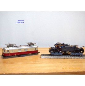 SWISSTOYS ( MÄRKLIN ) ???, motrice Bo Bo  Re 4/4 TEE ( base RET 800 )