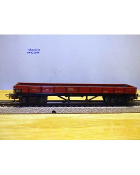 Märklin métal 4617 Wagon surbaissé EVS DB BO