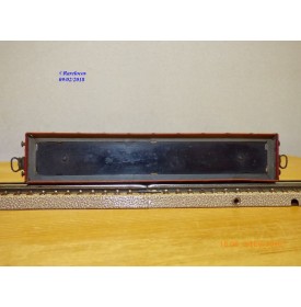 Märklin métal 4617 Wagon surbaissé EVS DB BO