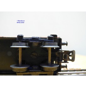 Märklin métal 4617 Wagon surbaissé EVS DB BO