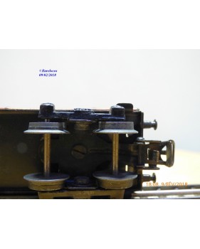 Märklin métal 4617 Wagon surbaissé EVS DB BO