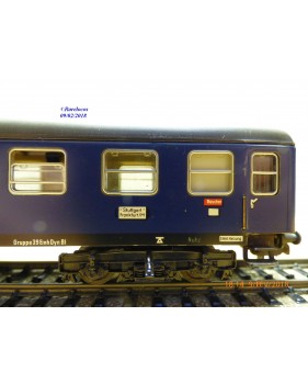 Märklin 4032 voiture grandes lignes A4ümg à feux de fin de convoi 1 Kl. DB BO