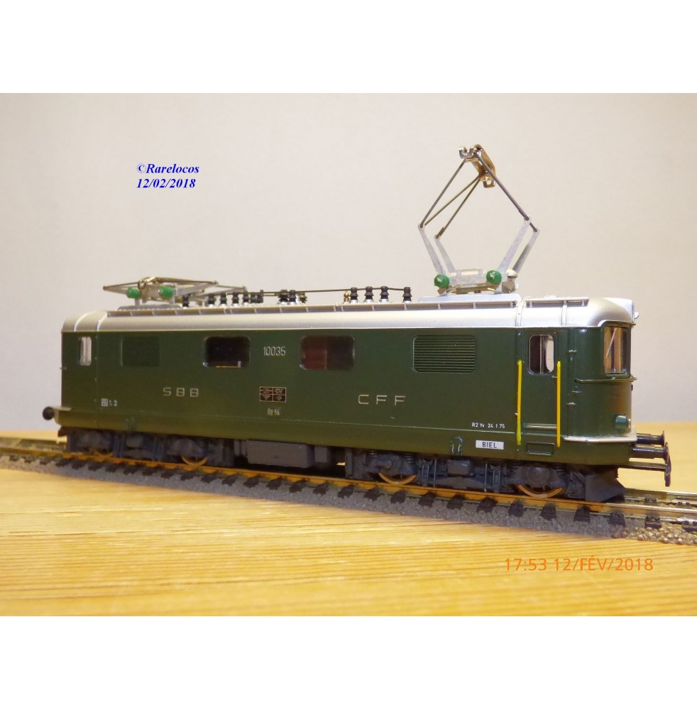 HAG  221 . 01,  Motrice Re 4/4 I  N° 10035  SBB   neuf   BO 