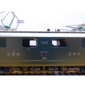 HAG  221 . 01,  Motrice Re 4/4 I  N° 10035  SBB   neuf   BO 