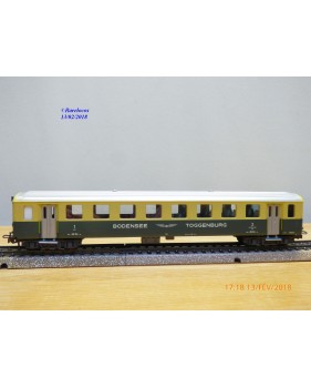 HAG   431003,  voiture unifiée  AB   1/2 Kl. BT   N°:AB 254    neuf    BO