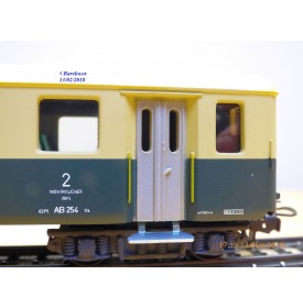 HAG   431003,  voiture unifiée  AB   1/2 Kl. BT   N°:AB 254    neuf    BO
