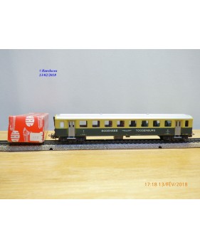 HAG   431003,  voiture unifiée  AB   1/2 Kl. BT   N°:AB 254    neuf    BO