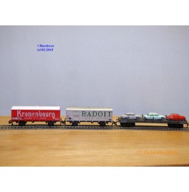 JOUEF 7610 E Rame banlieue 3 éléments Z 5101 inox BUDD SNCF BO
