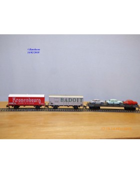 JOUEF 7610 E Rame banlieue 3 éléments Z 5101 inox BUDD SNCF BO