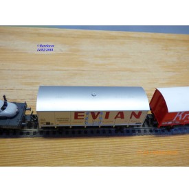 JOUEF 7610 E Rame banlieue 3 éléments Z 5101 inox BUDD SNCF BO