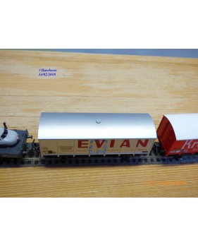 JOUEF 7610 E Rame banlieue 3 éléments Z 5101 inox BUDD SNCF BO