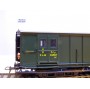 France Trains  259 ,  fourgon grandes lignes à rivets à guérite  type Dd2 yi   PLM   BO