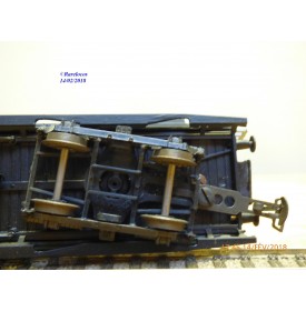 France Trains  259 ,  fourgon grandes lignes à rivets à guérite  type Dd2 yi   PLM   BO