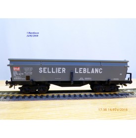 France Trains 105,  wagon trémie type Eal   SELLIER  LEBLANC    SNCF   BO
