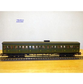 FranceTrains 122, voiture à portières latérales à bogies de  2 ème classe   type Ty  NORD   NORD  neuf  BO  