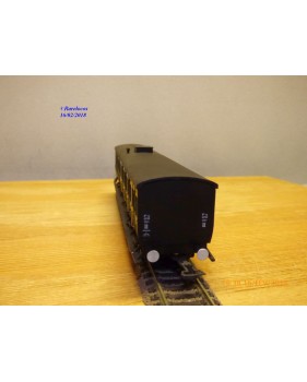 FranceTrains 122, voiture à portières latérales à bogies de  2 ème classe   type Ty  NORD   NORD  neuf  BO  