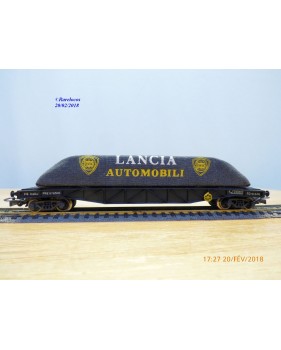 POCHER 406,  wagon plat  type PRZ   avec chargement bâché LANCIA  NEUF    FS  BO