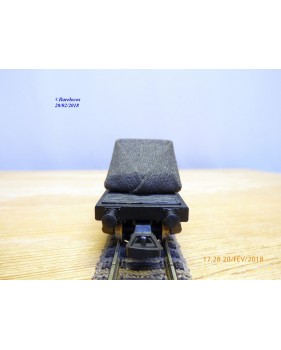 POCHER 406,  wagon plat  type PRZ   avec chargement bâché LANCIA  NEUF    FS  BO