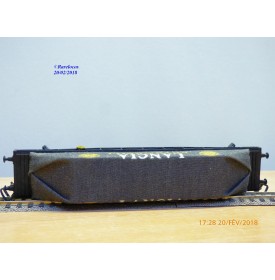 POCHER 406,  wagon plat  type PRZ   avec chargement bâché LANCIA  NEUF    FS  BO