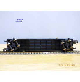 POCHER 406,  wagon plat  type PRZ   avec chargement bâché LANCIA  NEUF    FS  BO