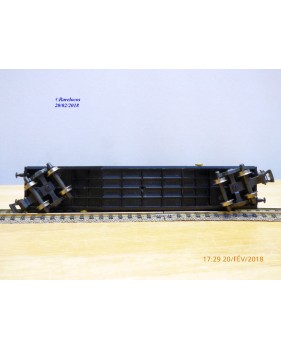 POCHER 406,  wagon plat  type PRZ   avec chargement bâché LANCIA  NEUF    FS  BO