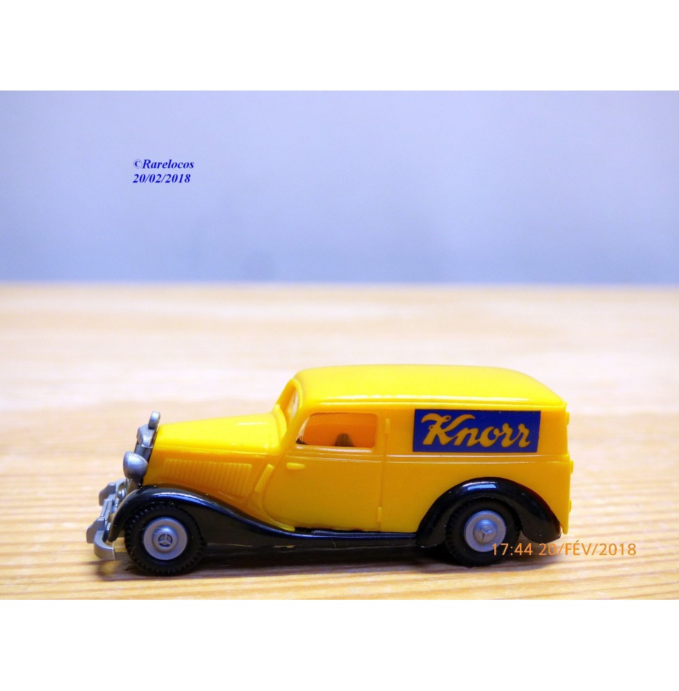 PRALINE / REVELL  ????, camionnette de livraison  Mercedes 170 S   KNORR   1/87 ème  HO